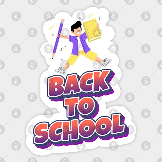 Back To School Sticker by MIRO-07